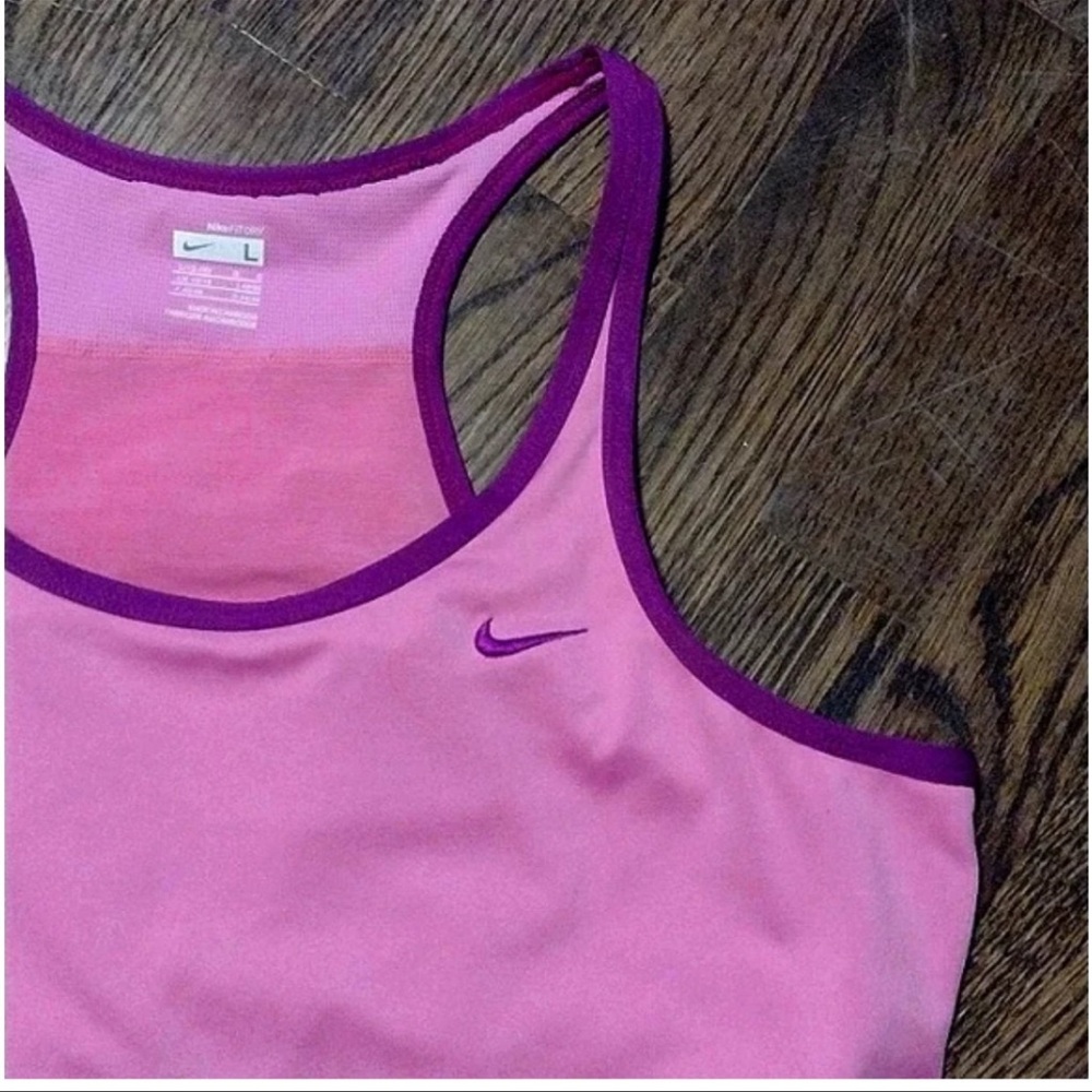 Nike Racerback Dri Fit Tank L - Picture 2 of 4